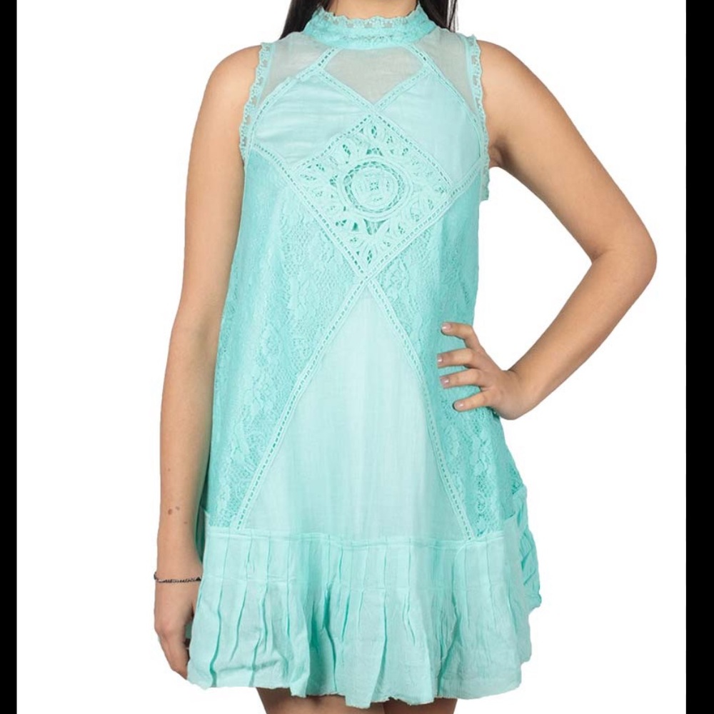 Free People Angel Sleeveless mini dress